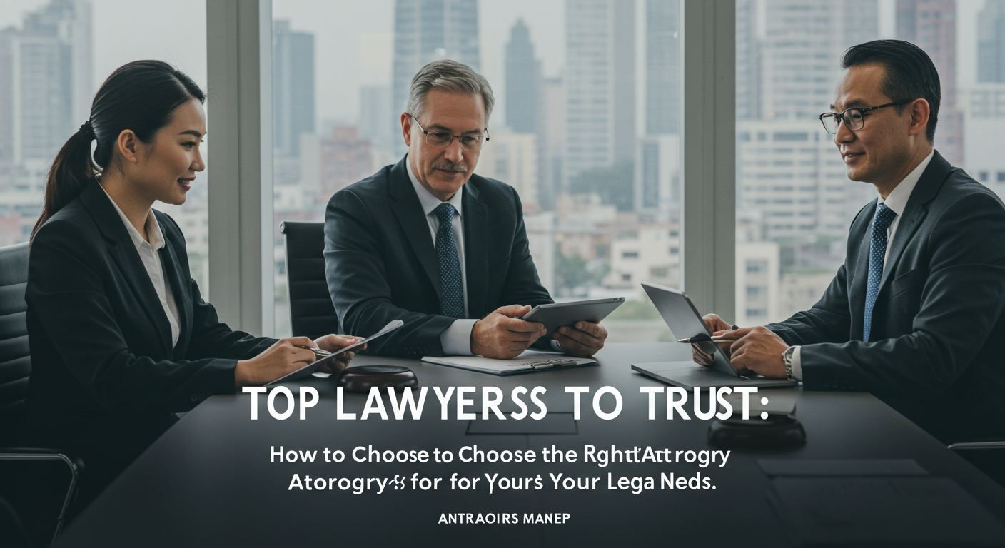 **Top Lawyers to Trust: How to Choose the Right Attorney for Your Legal Needs** When faced with legal challenges, finding the right attorney can make all the difference. Whether you’re dealing with a personal injury claim, a business dispute, or a family matter, having a trusted lawyer by your side is essential. A competent attorney not only provides expert advice but also helps you navigate the complex legal system to ensure that your rights are protected. This article will guide you on how to choose the best lawyer for your specific needs, highlighting key factors to consider during your search. **Understanding the Role of a Lawyer** Before diving into how to choose the right lawyer, it’s important to understand the role of an attorney. Lawyers are legal professionals who specialize in different areas of law and provide advice and representation in legal matters. Depending on their area of expertise, lawyers can help you draft legal documents, negotiate settlements, represent you in court, and offer legal counsel on various issues. In the legal world, specialization matters. Lawyers tend to focus on specific practice areas such as personal injury, criminal law, corporate law, family law, immigration law, and more. As such, it’s crucial to find a lawyer who specializes in the area of law related to your particular case. **Why Hiring the Right Lawyer Matters** Choosing the right lawyer is critical for several reasons. First and foremost, the outcome of your legal matter can significantly impact your personal life or business. Whether you’re seeking compensation for an injury, going through a divorce, or starting a business, having a skilled lawyer can increase the likelihood of a favorable outcome. A lawyer who is knowledgeable in the relevant legal area can provide the best legal strategy, negotiate on your behalf, and advocate for your best interests. Moreover, the right lawyer will have the expertise, experience, and resources to deal with your case effectively. Lawyers with years of experience in their field are likely to have handled cases similar to yours and will know how to handle unexpected challenges or complications that arise. This experience can be invaluable in achieving a successful resolution. **Factors to Consider When Choosing the Right Lawyer** 1. **Specialization and Expertise** The first factor to consider when choosing a lawyer is their specialization. The law is vast, and different lawyers have expertise in specific practice areas. For example, if you’re dealing with a workplace injury, you would need to hire a personal injury lawyer who specializes in workers' compensation claims. Similarly, if you’re going through a divorce, you would need a family law attorney. You should ask the lawyer about their specific experience in handling cases like yours. Some lawyers may handle a wide range of cases, but it’s always a good idea to select one who focuses on the particular area of law that is relevant to your case. A specialized lawyer will be up to date with the latest laws, legal precedents, and strategies that will give you the best chance of success. 2. **Reputation and Experience** A lawyer’s reputation is an important factor when choosing the right one. A lawyer who is well-regarded in the legal community is more likely to have the respect of judges, other attorneys, and clients. Their reputation can also provide insight into their level of professionalism and skill. In addition to reputation, consider the lawyer’s experience in the field. How long have they been practicing law? How many cases similar to yours have they handled? An experienced lawyer will be more adept at navigating complex legal matters, anticipating challenges, and finding effective solutions. You can research a lawyer’s reputation by checking online reviews, asking for referrals from friends or family, and reviewing their professional credentials. Many lawyers also have websites or profiles on legal directories where you can find testimonials from previous clients and details of their practice history. 3. **Communication Skills** Effective communication is a vital trait for any lawyer. Your lawyer should be able to explain complex legal concepts in a way that is clear and understandable to you. They should also be responsive to your questions and concerns and keep you informed about the progress of your case. When meeting with a lawyer, pay attention to how well they communicate. Are they actively listening to your concerns? Do they provide clear explanations of the legal process and your options? A lawyer who is communicative and approachable will help ensure that you are comfortable throughout the legal process. 4. **Compatibility and Trust** The relationship between you and your lawyer is based on trust and collaboration. You want to work with a lawyer who makes you feel comfortable and confident in their abilities. During your initial consultation, evaluate whether you feel at ease with the lawyer. Are they genuinely interested in helping you, or are they focused solely on their fees? Do you feel that they understand your goals and are committed to achieving the best outcome for your case? A lawyer-client relationship is built on trust, so it’s important to find someone you can trust to represent your interests. If you don’t feel comfortable with the lawyer or their approach, it may be worth considering other options. 5. **Fees and Billing Structure** Legal services can be costly, so it’s important to discuss fees and billing structures upfront. Many lawyers offer different payment arrangements, including hourly rates, flat fees, or contingency fees. A contingency fee means that the lawyer is paid a percentage of the settlement or award if you win the case, while hourly rates mean you will pay the lawyer for each hour they work on your case. Make sure to clarify the fee structure and ask for an estimate of costs before proceeding. Some lawyers may offer a free initial consultation, while others may charge for their time. It’s important to choose a lawyer whose fees align with your budget and expectations, but don’t let cost be the sole deciding factor. Remember that a skilled lawyer may be worth the investment if they can secure a favorable outcome for your case. 6. **Accessibility and Availability** Another important consideration is the lawyer’s availability. Legal matters often require timely decisions and quick action, so you want a lawyer who is accessible when you need them. Consider how easy it is to contact the lawyer and how quickly they respond to emails or phone calls. During your initial consultation, ask about their caseload and how much time they can dedicate to your case. Some lawyers may have large firms with several clients, which could mean less direct interaction with you. Others may work independently or in smaller practices, providing more personal attention to each case. 7. **Location and Jurisdiction** While some legal issues may require representation in specific locations, it’s often best to choose a lawyer who practices in the jurisdiction where your case is being handled. Local lawyers are familiar with the courts, judges, and local legal culture, which can be an advantage in securing a favorable outcome. If you are facing a legal issue that spans multiple states or regions, you may need to find an attorney who is licensed to practice in the appropriate jurisdictions. **How to Research Lawyers** When researching lawyers, there are several sources you can use to gather information and evaluate potential candidates: * **Online Directories**: Legal directories, such as Martindale-Hubbell or Avvo, offer detailed profiles of lawyers, including their practice areas, experience, and client reviews. * **Referrals from Friends and Family**: Asking for recommendations from people you trust can help you find lawyers who have a proven track record. * **State Bar Association**: State bar associations offer lawyer directories and can provide information about a lawyer’s licensing status, disciplinary history, and practice areas. * **Consultations**: Many lawyers offer free initial consultations. Use this opportunity to ask questions, assess their communication style, and determine whether they’re a good fit for your needs. **Conclusion** Choosing the right lawyer is a critical decision that can have a profound impact on the outcome of your legal matter. By considering factors such as specialization, reputation, experience, communication skills, and fees, you can find a lawyer who is well-equipped to handle your case and help you achieve the best possible outcome. Take your time to research and consult with multiple lawyers to ensure that you find the best match for your legal needs. With the right attorney by your side, you can navigate the complexities of the legal system with confidence and peace of mind.